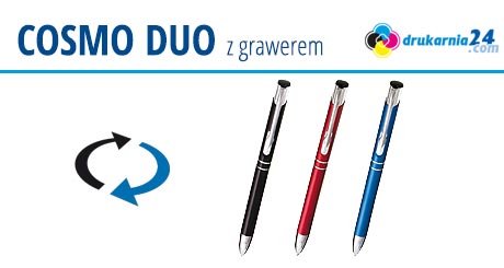 Długopis COSMO DUO z firmowym logo
