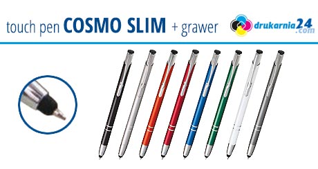 Długopis COSMO SLIM Touch Pen z firmowym logo