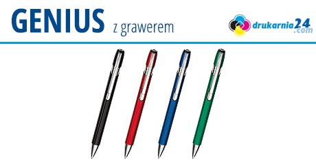 Długopis GENIUS z firmowym logo