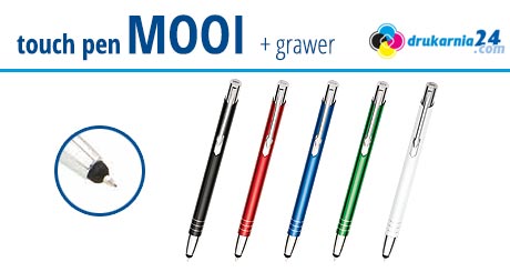 Długopis MOOI Touch Pen z firmowym logo