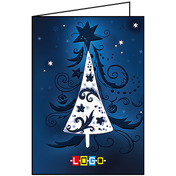 Wzór BN1-059 - Karnety świąteczne z LOGO firmy