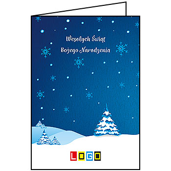 Wzór BN1-197 - Karnety świąteczne z LOGO firmy