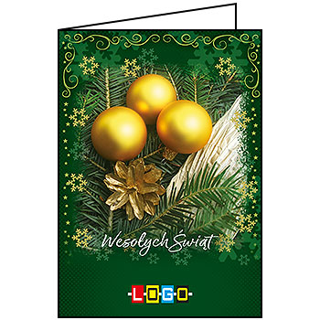 Wzór BN1-201 - Karnety świąteczne z LOGO firmy