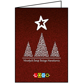 Wzór BN1-233 - Karnety świąteczne z LOGO firmy