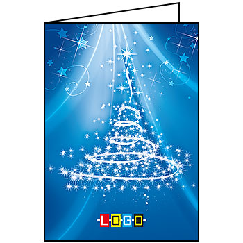 Wzór BN1-287 - Karnety świąteczne z LOGO firmy