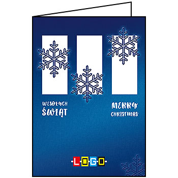 Wzór BN1-377 - Karnety świąteczne z LOGO firmy