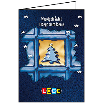 Wzór BN1-388 - Karnety świąteczne z LOGO firmy