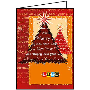 Wzór BN1-394 - Karnety świąteczne z LOGO firmy
