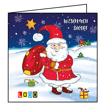 Wzór BN2-232 - Karnety świąteczne z LOGO firmy