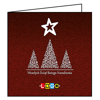 Wzór BN2-233 - Karnety świąteczne z LOGO firmy