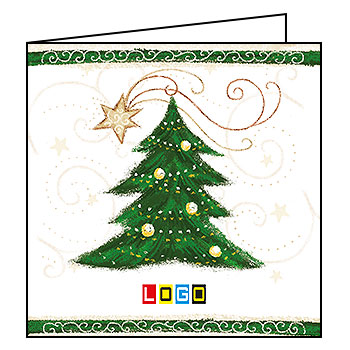 Wzór BN2-234 - Karnety świąteczne z LOGO firmy