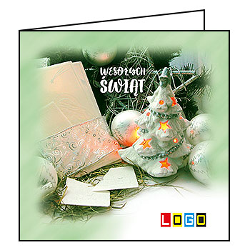 Wzór BN2-253 - Karnety świąteczne z LOGO firmy