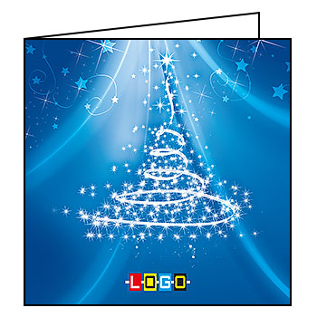 Wzór BN2-287 - Karnety świąteczne z LOGO firmy