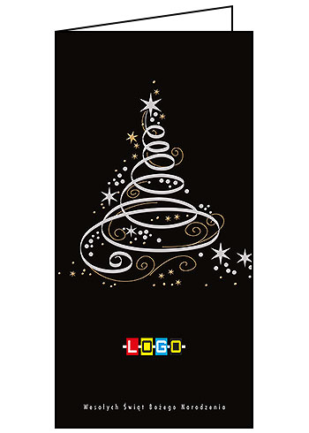 Wzór BN3-005 - Karnety świąteczne z LOGO firmy