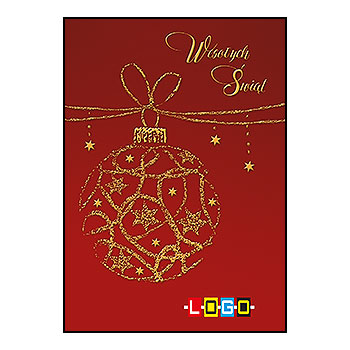 Wzór BZ1-001 - Karnety świąteczne z LOGO firmy