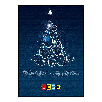 Wzór BZ1-010 - Karnety świąteczne z LOGO firmy