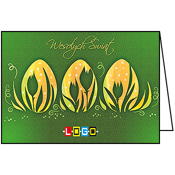 Wzór WN1-027 - Kartki dla firm z LOGO, Karnety świąteczne dla firm - podgląd miniaturka