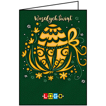 Wzór WN1-063 - Kartki dla firm z LOGO, Karnety świąteczne dla firm - podgląd miniaturka