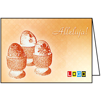 Wzór WN1-074 - Kartki dla firm z LOGO, Karnety świąteczne dla firm - podgląd miniaturka