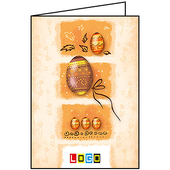 Wzór WN1-123 - Kartki dla firm z LOGO, Karnety świąteczne dla firm - podgląd miniaturka