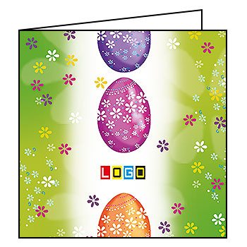 Wzór WN2-061 - Kartki dla firm z LOGO, Karnety świąteczne dla firm - podgląd miniaturka