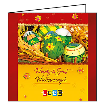 Wzór WN2-062 - Kartki dla firm z LOGO, Karnety świąteczne dla firm - podgląd miniaturka
