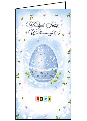 Wzór WN3-008 - Kartki dla firm z LOGO, Karnety świąteczne dla firm - podgląd miniaturka