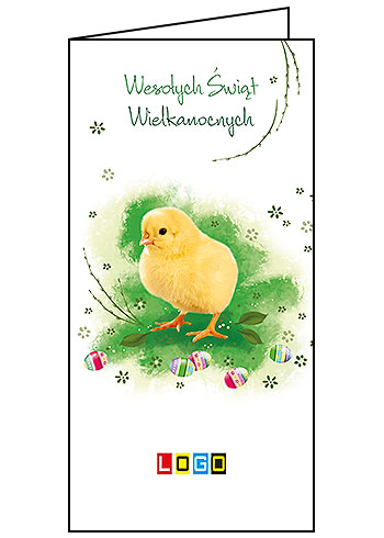 Wzór WN3-052 - Kartki dla firm z LOGO, Karnety świąteczne dla firm - podgląd miniaturka