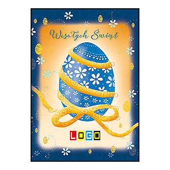 Wzór WZ1-086 - Kartki dla firm z LOGO, Karnety świąteczne dla firm - podgląd miniaturka