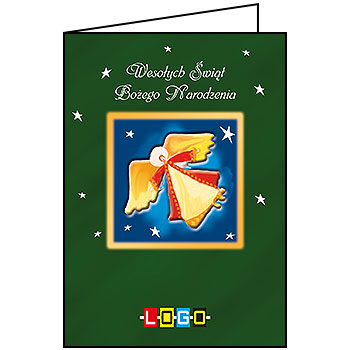 Wzór BN1-387 - Karnety świąteczne z LOGO firmy