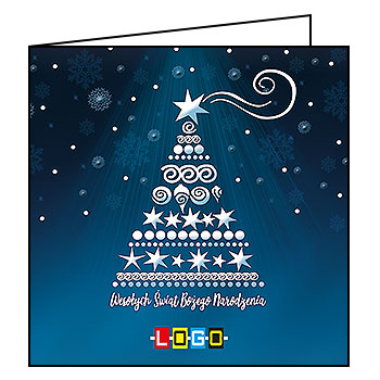 Wzór BN2-036 - Karnety świąteczne z LOGO firmy