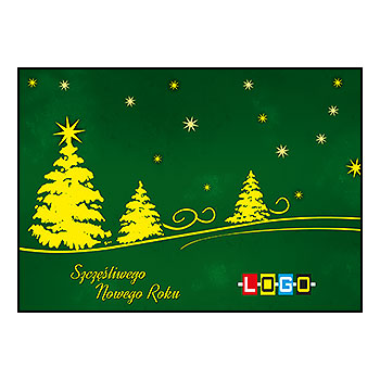 Wzór BZ1-273 - Karnety świąteczne z LOGO firmy