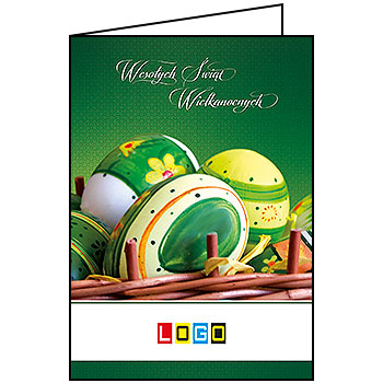 Wzór WN1-120 - Kartki dla firm z LOGO, Karnety świąteczne dla firm - podgląd miniaturka